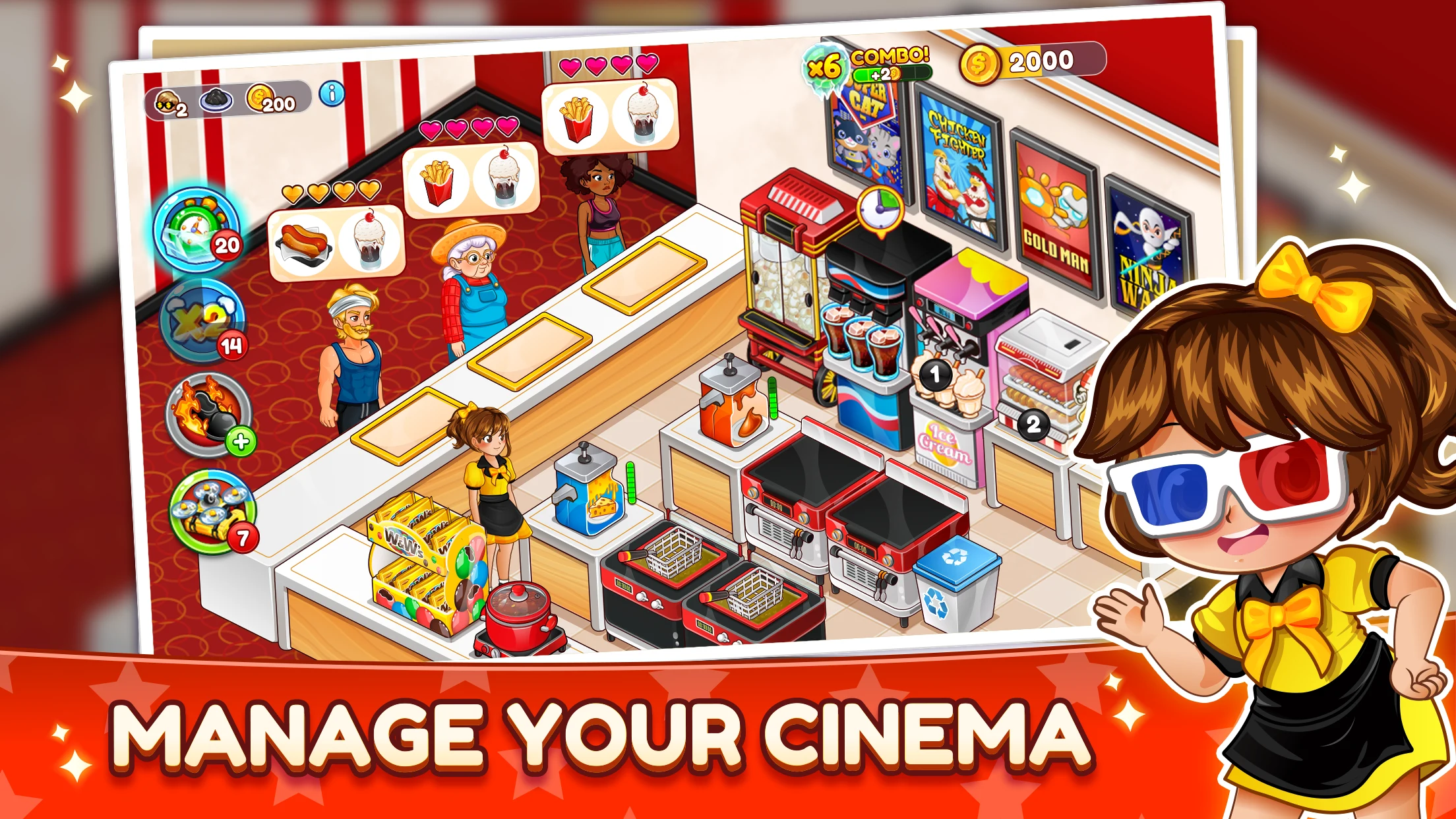 Cinema Panic 3: Cooking Game screenshot