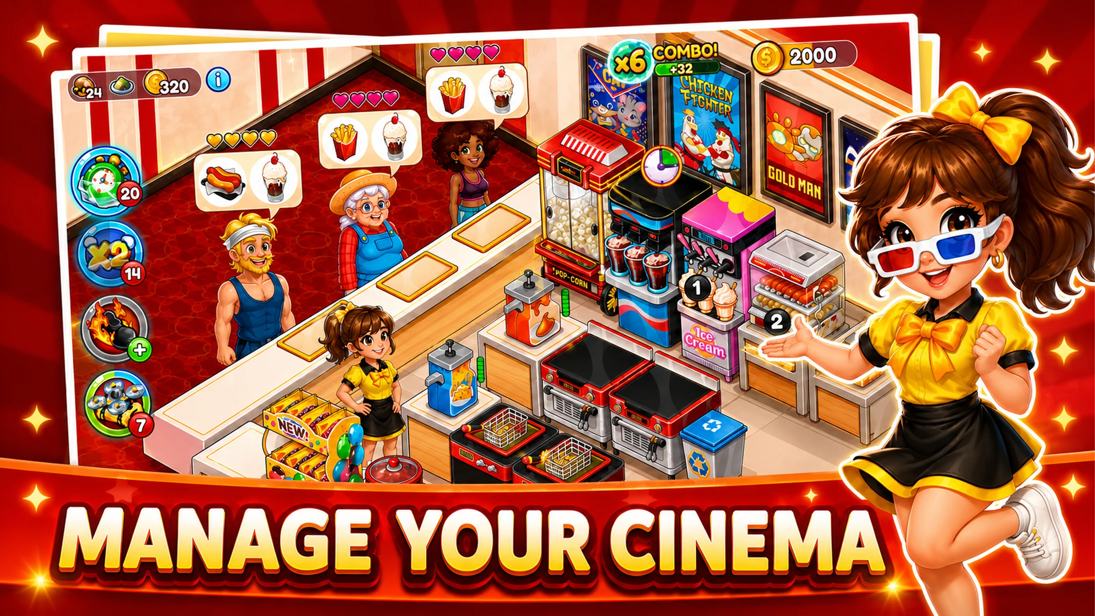 Cinema Panic 3: Cooking Game screenshot